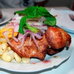 Porción de Chicharrón